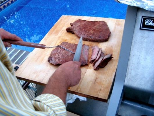 tomato garden party flank steak