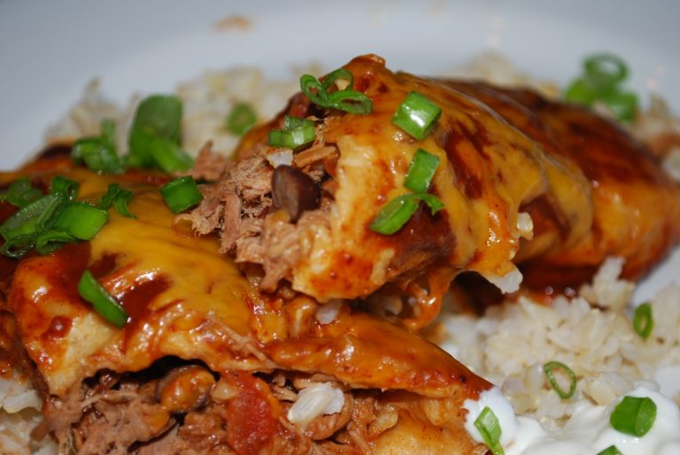 Sunday Leftovers = Pot Roast Enchiladas