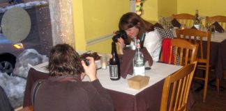 Dueling Cameras: photographer from the New York Times and Deborah Smith