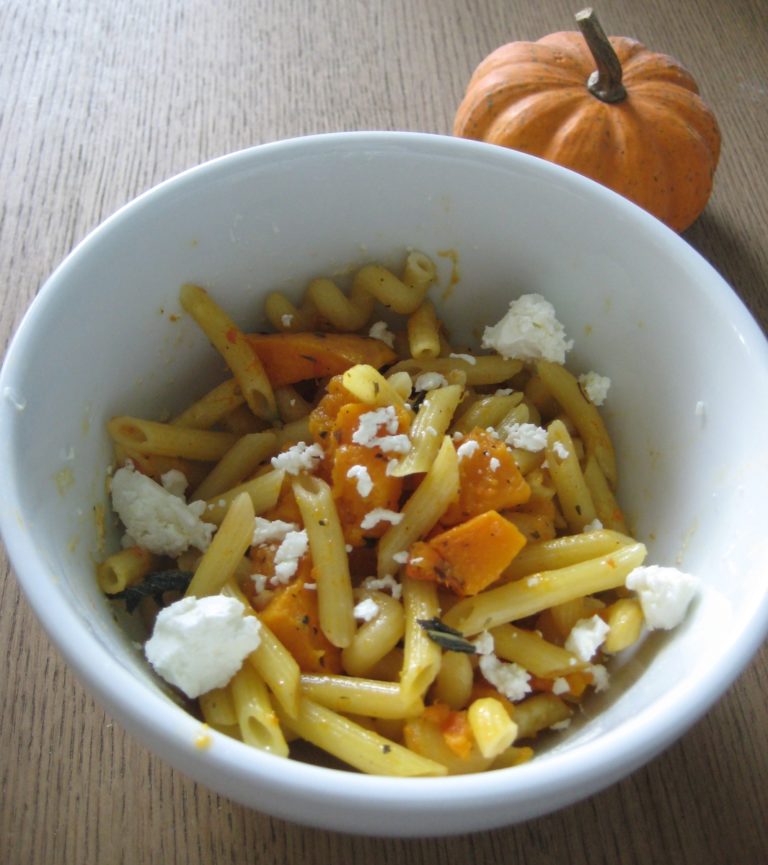 Lights Out Butternut Squash Pasta