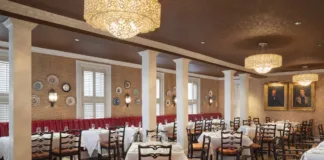 The Ebbitt Room is one of Cape May's most romantic restaurants