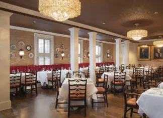 The Ebbitt Room is one of Cape May's most romantic restaurants