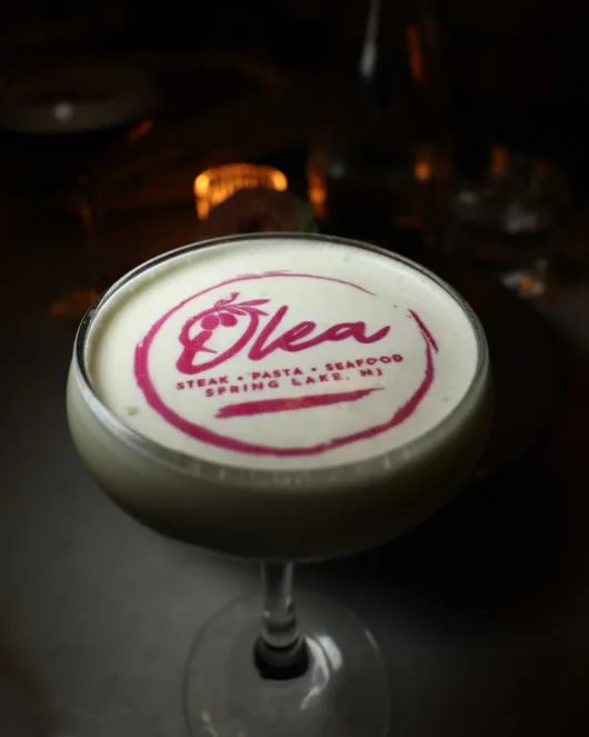 Olea restaurant romantic dining in Spring Lake New Jersey with chef-driven cuisine and elegant atmosphere