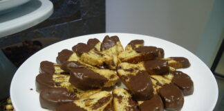 Orange Pistachio Biscottie