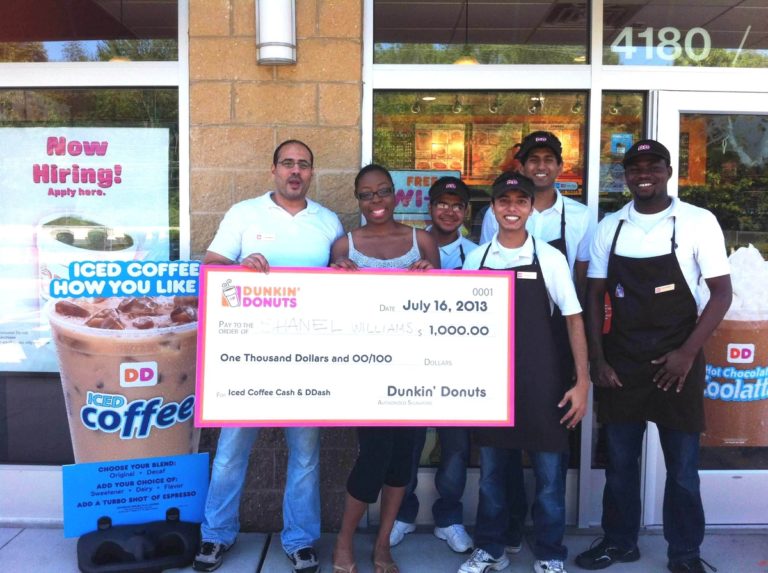 Dunkin’ Donuts’ “Iced Coffee Cash & DDash”