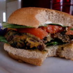 sweet potato black bean burger