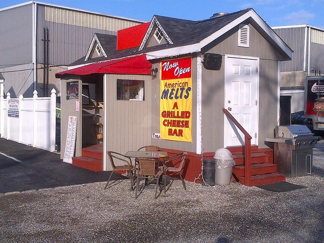 American Melts in Kenilworth. Grilled Cheese restaurant