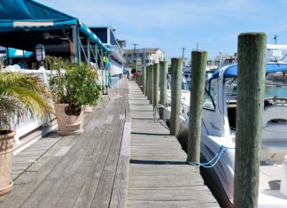 dock and dine Restaurants in New Jersey