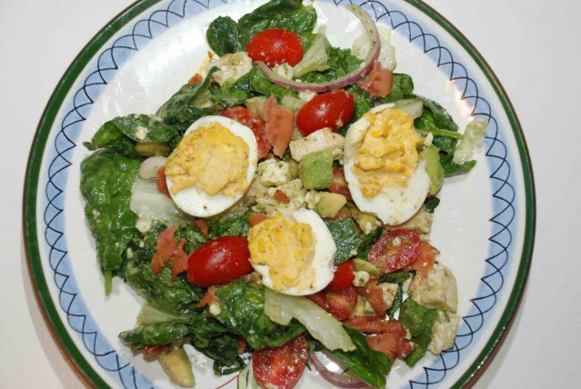 Recipe: Cobb Salad with Spicy Deviled Eggs