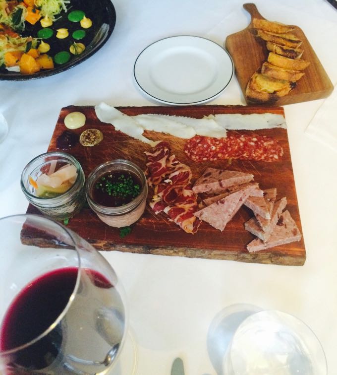 Lunching at The Ryland Inn