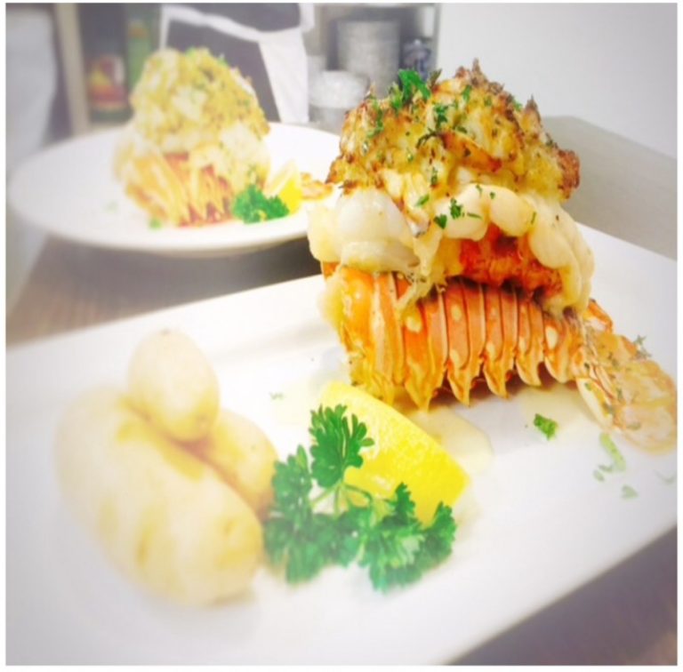 Recipe: Witherspoon Grill’s Crab-Stuffed Lobster Tails