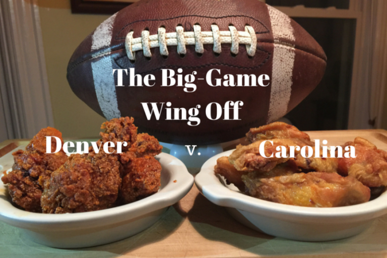 The Big-Game Wing Off: Denver vs. Carolina Style