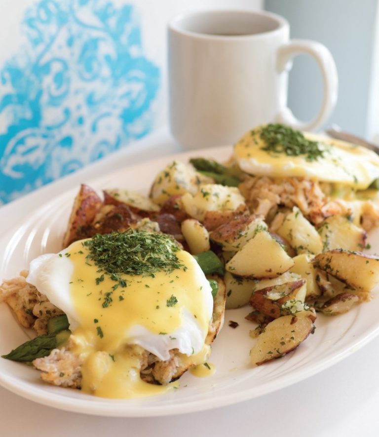 Recipe: Eggs Oscar, from The Buttered Biscuit