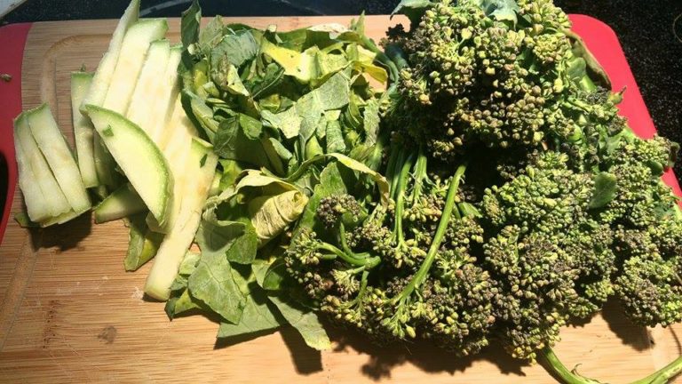 Jersey Fresh Kale and Broccoli Pizza