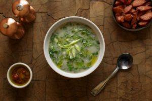 Samba Potato Collard Greens Soup