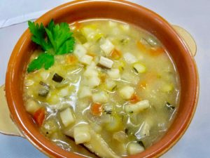 Vegetable Gnoccetti Soup