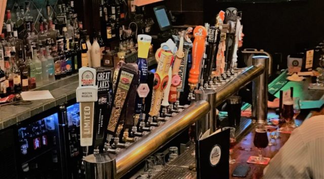 Beer Taps at Old Bay New Brunswick