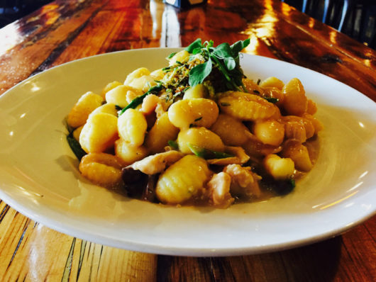Gnocchi with asparagus, Morris Tap & Grill, Eric Levine, Jersey Bites