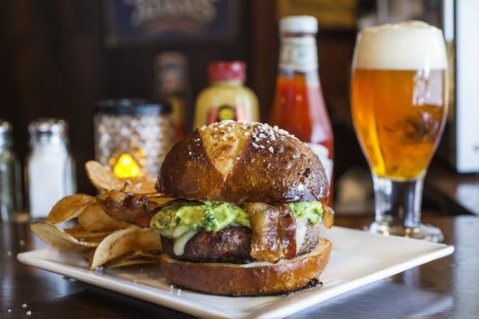 Bacon Fusion Burger, Cloverleaf Tavern, New Jersey Burgers