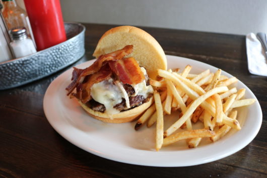 Baked brie burger, The Committed Pig, Jersey Bites