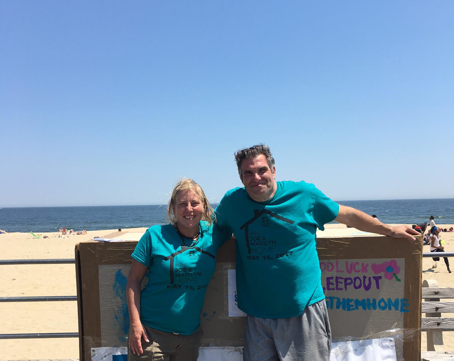 Bring Joe and Marilyn Home Campaign for Covenant House in Asbury Park