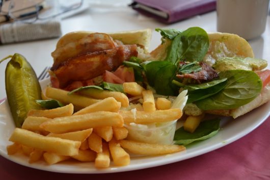 Shrimp salad, Colonial Diner, Michael Gabriele, Jersey Bites