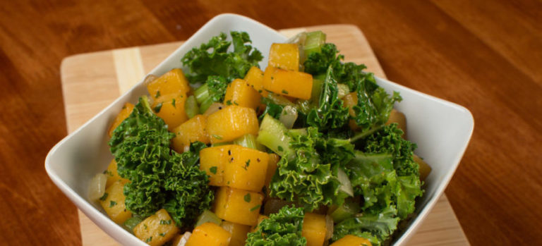 Perfect Recipe for Fall: Butternut Squash and Kale Hash