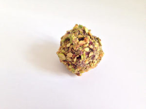 Pistachio truffle, Bark & Truffle, Jersey Bites