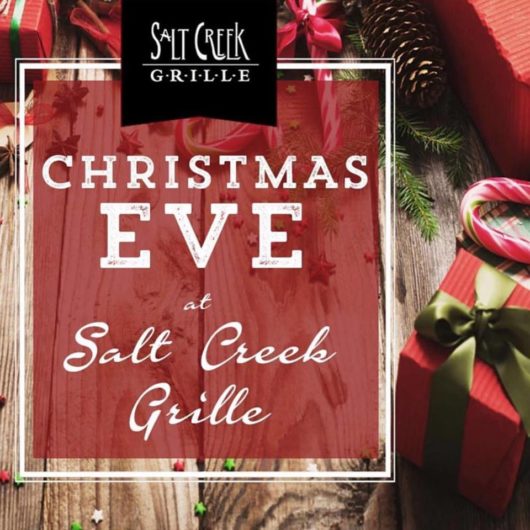 Salt Creek Grille Christmas banner