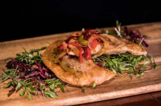 Bacon empanadas at Baconfest. Marina Kennedy, Jersey Bites