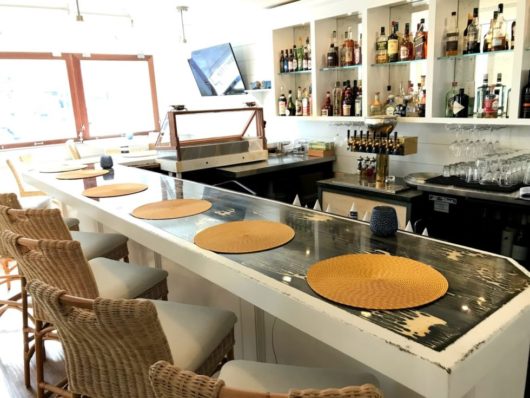 front bar at 26 West on the Navesink in Red Bank