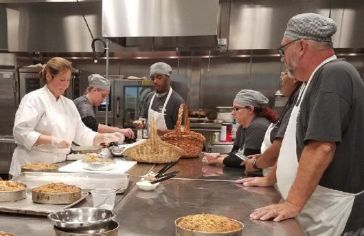 Chef Lisa at FulFills Culinary Class