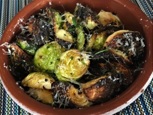 Charred Brussels Sprouts at Albarino Shrewsbury NJ