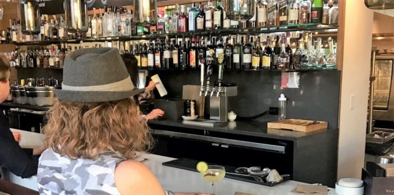 A Lady Walks into a Bar…Albariño