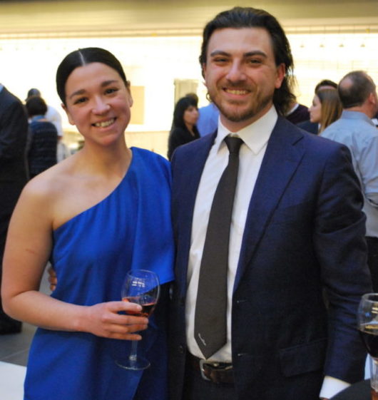 Valentina Fortuna Rising Star Chef and her husband