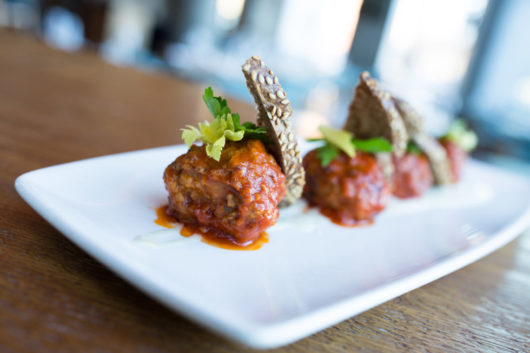 Lamb meatballs at Halifax, Jersey Bites, Veronique Deblois