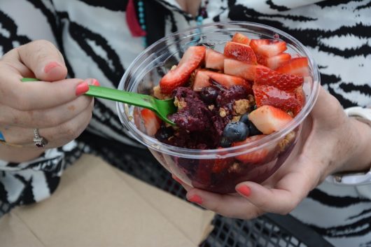 Playa bowl at Jersey City Food Truck Fest