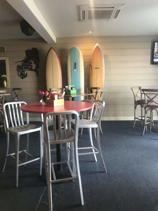 Dive! Coastal Bar & Food Joint, interior, Gabrielle Garofalo, Jersey Bites