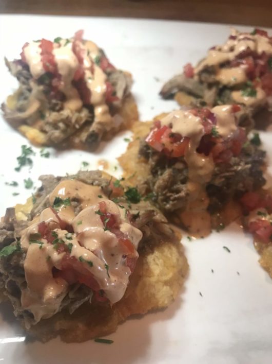 Dive! Coastal Bar & Food Joint, Pulled pork plantains, Gabrielle Garofalo, Jersey Bites