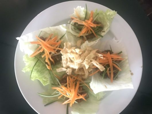Lettuce wraps, Parker House, A Lady Walks into A Bar, Gabrielle Garofalo, Jersey Bites