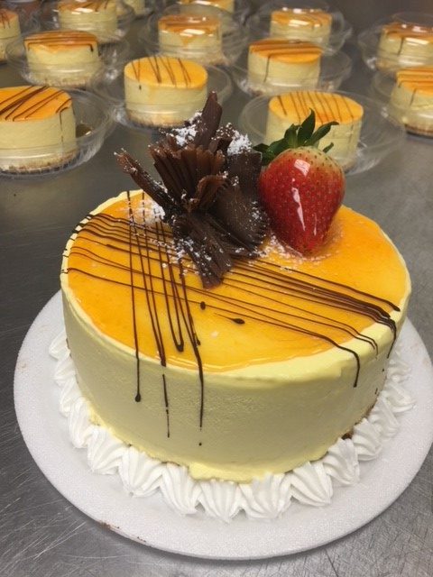 Mango cheesecake, Gluten Free Gloriously, Abigail Lyon