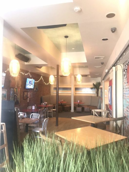 Dive! Coastal Bar & Food Joint, dining space, Gabrielle Garofalo, Jersey Bites