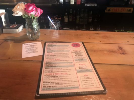 Dive! Coastal Bar & Food Joint, menu, Gabrielle Garofalo, Jersey Bites