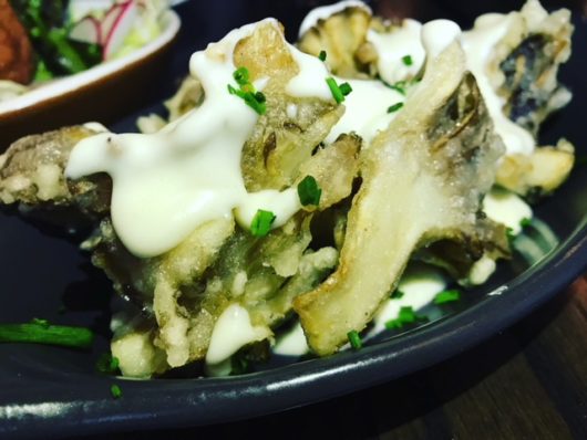 Braun's Tavern, maitake mushrooms, Veronique Deblois, Jersey Bites