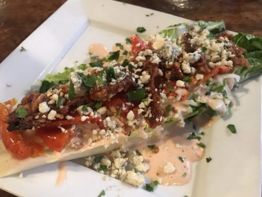 Gabrielle Garofalo, A Lady Walks into a Bar, Jersey Bites, Russel & Bette's, mini wedge salad