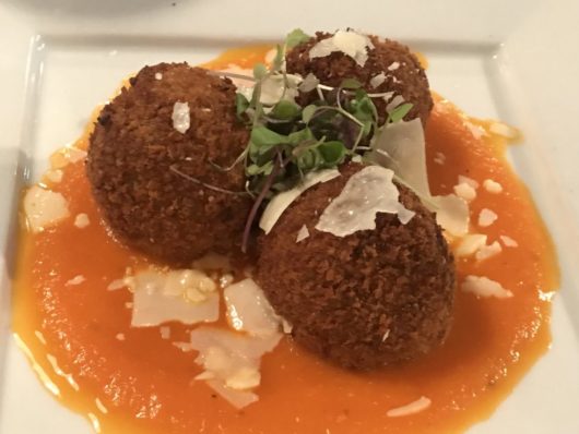 Gabrielle Garofalo, A Lady Walks into a Bar, Jersey Bites, Russel & Bette's, eggplant meatballs