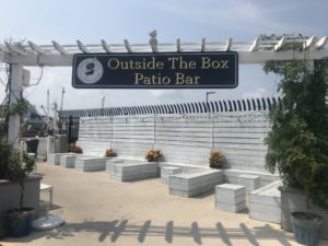 Outside the Box Patio Bar, Shrimp Box, Gabrielle Garofalo, A Lady Walks into a Bar, Jersey Bites