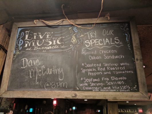 A Lady Walks into a Bar, Gabrielle Garofalo, Jersey Bites, Barnacle Bill's