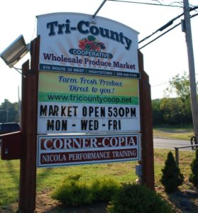 Tri-County Coop Sign