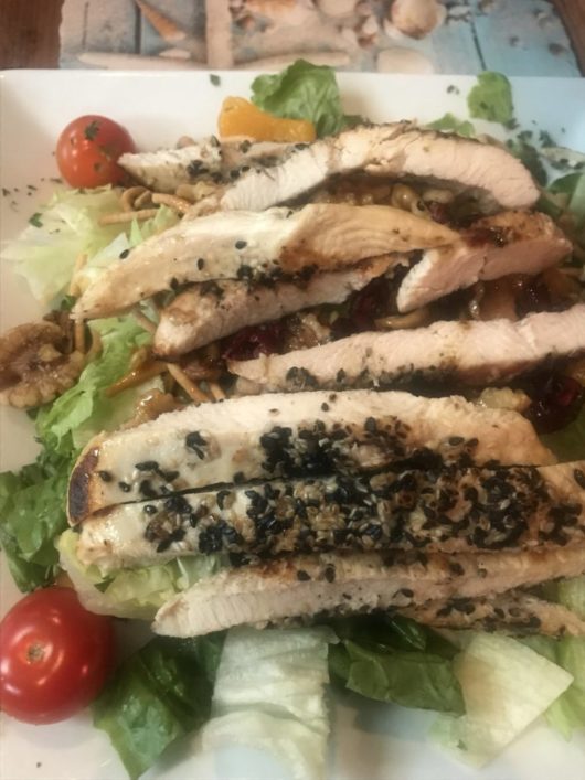 A Lady Walks into a Bar, Gabrielle Garofalo, Jersey Bites, Four Winds, sesame chicken salad